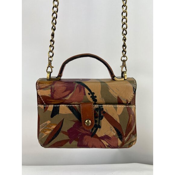 Patricia Nash Tropical Leather Crossbody Clutch Purse - Picture 4 of 12